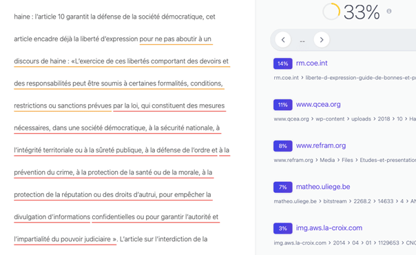 Explication des différents types de plagiat Explication des différents types de plagiat